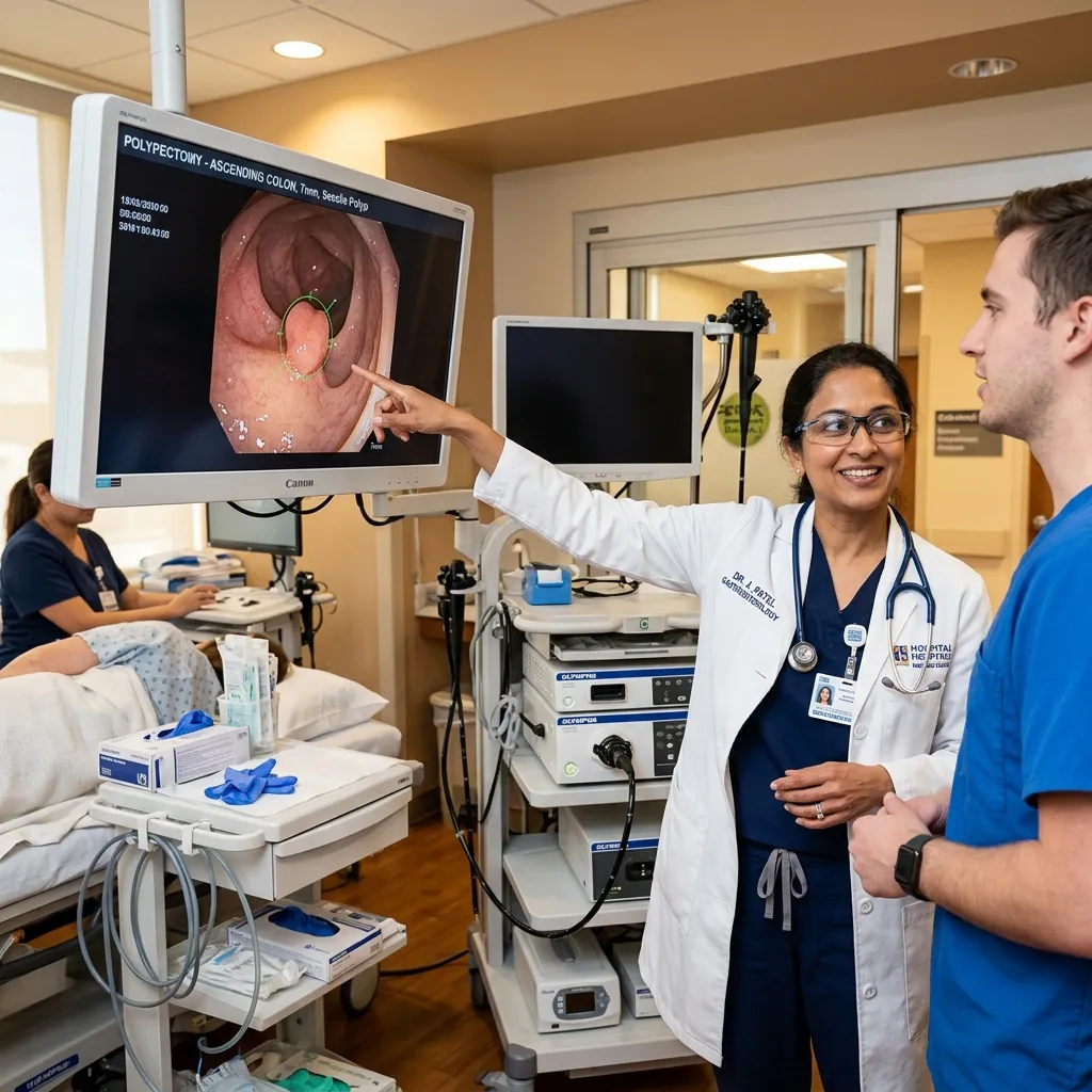 Advanced Gastroenterology Endoscopy Equipment and Clinical Team at Reigner Hospital Ulwe